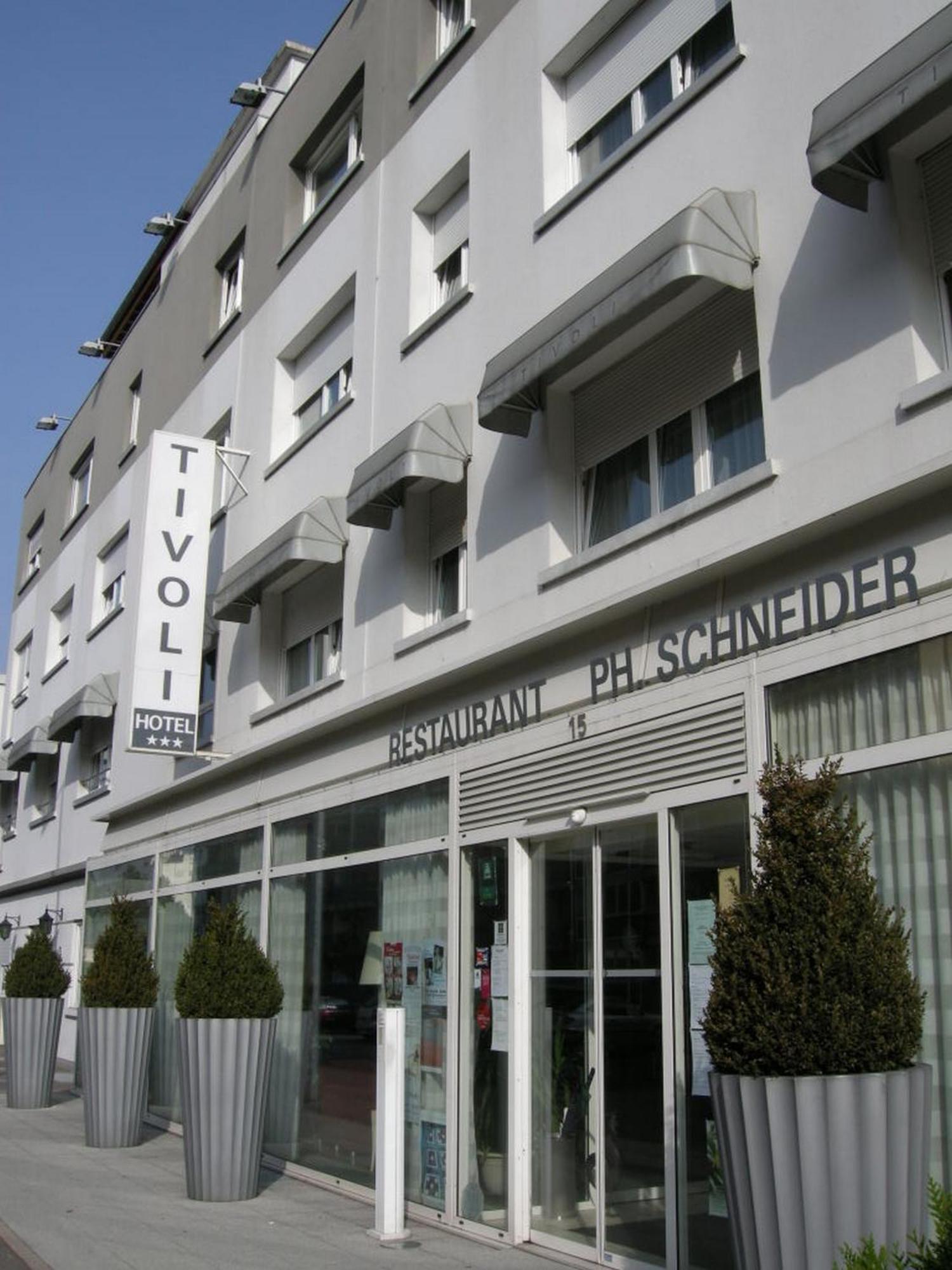 Hotel Restaurant Tivoli - Basel Airport Huningue Exterior photo